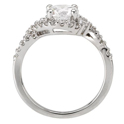 Low Profile engagement rings, unique settings | Diamonds-USA.com, Since 1997